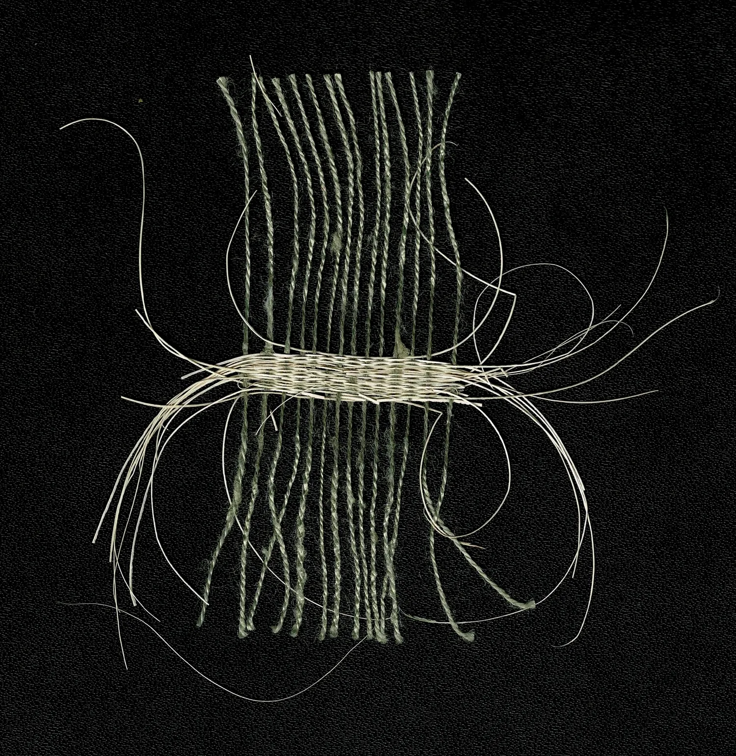 lace and small weavings
